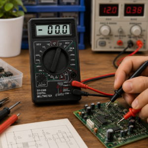 Digital LCD Multimeter Tester